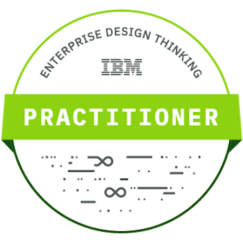 IBM Enterprise Design Thinking Practitioner Badge